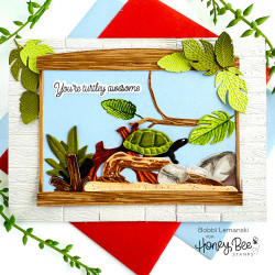 Honey Bee Stamps stanssi Lovely Layers: Tank Terrarium Add-On