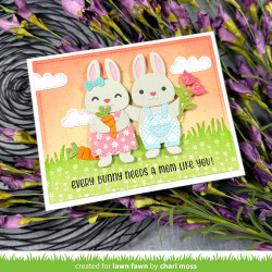 Lawn Fawn stanssi Build a Bunny Accessories