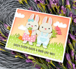 Lawn Fawn stanssi Build a Bunny