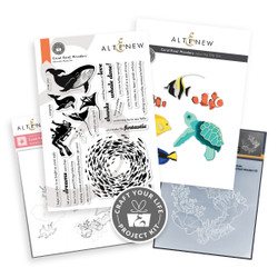 Altenew Craft Your Life Project Kit: Coral Reef Wonders -setti
