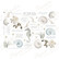 Paper Garden Cut & Paste -tarra-arkki By the Sea