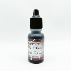 Lavinia Elements Premium Dye Ink -täyttöpullo, sävy Merlot