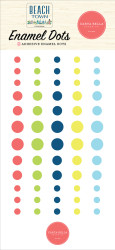 Carta Bella Enamel Dots -tarrat Beach Town