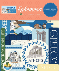 Carta Bella Greece Ephemera, leikekuvat