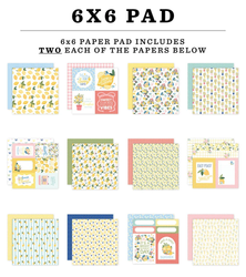 Carta Bella Lemonade -paperipakkaus, 6