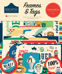 Carta Bella Mercantile Frames & Tags, leikekuvat