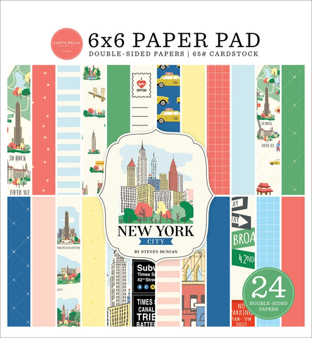 Carta Bella New York City -paperipakkaus, 6
