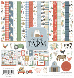 Carta Bella On the Farm -paperipakkaus, 12