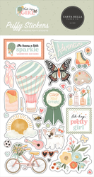 Carta Bella Puffy -tarrat That's My Girl