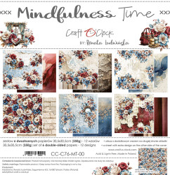 Craft O'clock paperipakkaus Mindfulness Time, 12