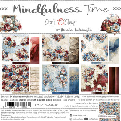 Craft O'clock paperipakkaus Mindfulness Time, 6