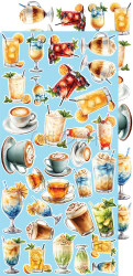 Craft O'clock paperipakkaus Summer Adventures, Chill & Relax, 6