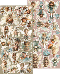 Craft O'clock paperipakkaus Sprites of Harmony, Sprites, 6