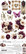 Craft O'clock paperipakkaus Plum & Caramel, Flowers & More, 6