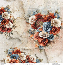 Craft O'clock skräppipaperi Timeless Grace 01