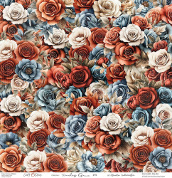 Craft O'clock skräppipaperi Timeless Grace 04