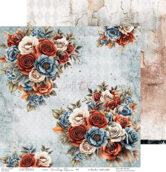 Craft O'clock skräppipaperi Timeless Grace 06