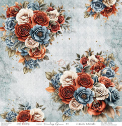 Craft O'clock skräppipaperi Timeless Grace 06