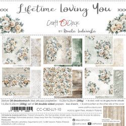Craft O'clock paperipakkaus Lifetime Loving You, 6