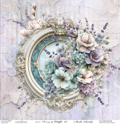 Craft O'clock skräppipaperi Flowers of Delight 02