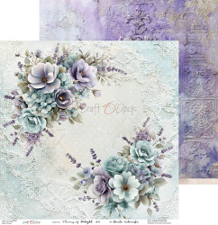Craft O'clock skräppipaperi Flowers of Delight 04