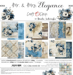 Craft O'clock paperipakkaus Mr. And Mrs. Elegance, 12