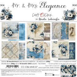 Craft O'clock paperipakkaus Mr. And Mrs. Elegance, 8