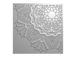 Crafter's Companion 3D kohokuviointikansio Lacy Doily