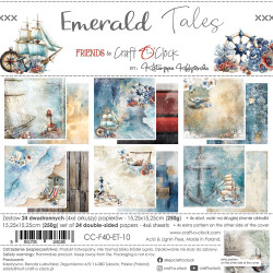Craft O'clock paperipakkaus Emerald Tales, 6