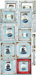 Craft O'clock paperipakkaus Emerald Tales, Flowers & More, 6