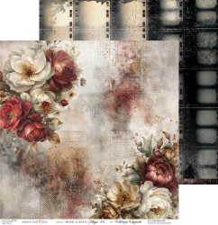 Craft O'clock skräppipaperi Silver Screen Magic 03
