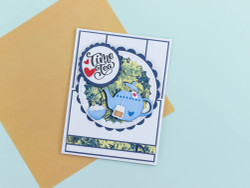 Crafter's Companion Tea and Coffee stanssi Tea Time
