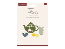 Crafter's Companion Tea and Coffee stanssi Tea Time