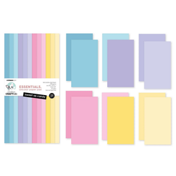 Studio Light CraftLab Unicolor -paperipakkaus Sweet as Candy, 15 x 30 cm