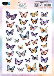 Berrie's Beauties Flutter Fair 3D-kuvat Small Elements, leikattava
