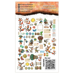 Creative Ember Designs leikekuvat The Travelers, Travellers’ Friends, 76 kpl
