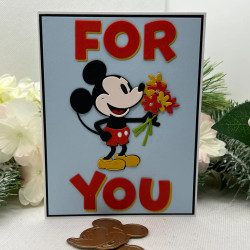 Spellbinders stanssi Say Cheese Classic Mouse, Alphabet