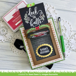 Lawn Fawn stanssi Christmas Stocking