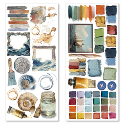 Ciao Bella Transparent Adhesive tarra-arkit, An Artist Journey