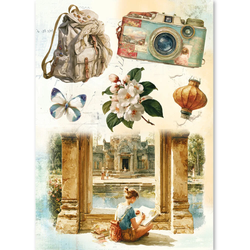 Ciao Bella riisipaperit Asia Diary, A5