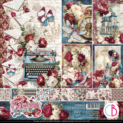 Ciao Bella paperipakkaus Bohemian Burgundy, 12