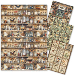 Ciao Bella riisipaperit Cabinet of Curiosities, A4
