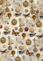 Ciao Bella riisipaperit Cabinet of Curiosities, A5