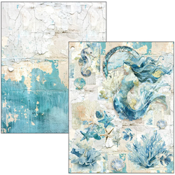 Ciao Bella Mixed Media Maxi Book paperipakkaus Edge Of The Ocean, A4