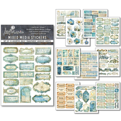 Ciao Bella Mixed Media Stickers tarra-arkit, Edge Of The Ocean