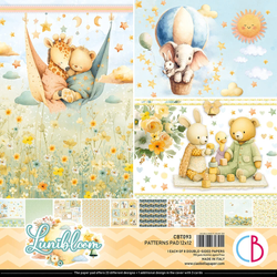 Ciao Bella Patterns Pad paperipakkaus Lunibloom, 12