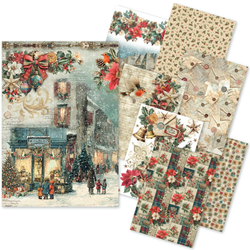 Ciao Bella riisipaperit Merry & Bright, A5