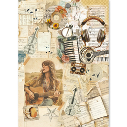 Ciao Bella riisipaperit Seventies, A5