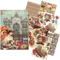 Ciao Bella riisipaperit The Chocolate Wanderlust, A5