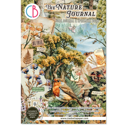 Ciao Bella Junk Journal Ephemera -kirjanen, The Nature Journal, A4